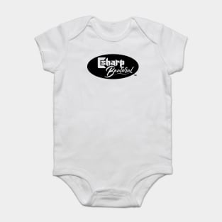 C sharp B natural Oval Black Logo Baby Bodysuit